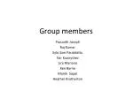 Group members - slide 1