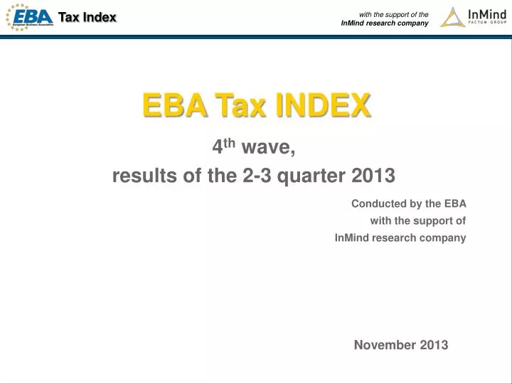 eba tax index