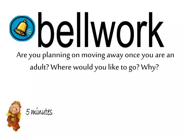 are you planning on moving away once you are an adult where would you like to go why