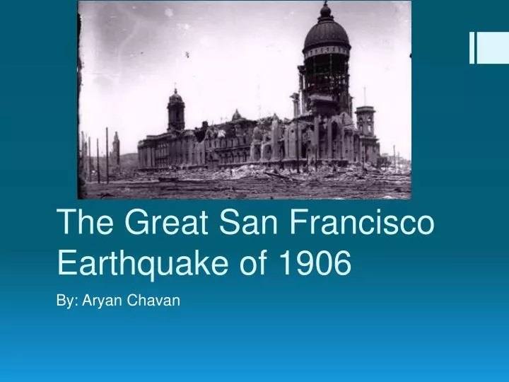 the great san francisco earthquake of 1906