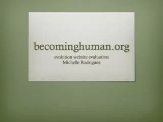 b ecominghuman
