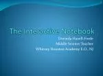 The Interactive Notebook