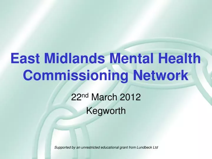 east midlands mental health commissioning network