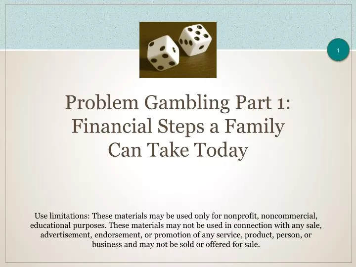 problem gambling part 1 financial steps a family can take today