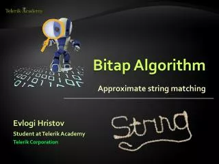 Bitap Algorithm