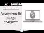 Anonymous IM - slide 1