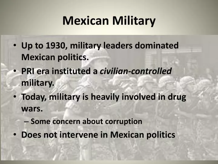 mexican military