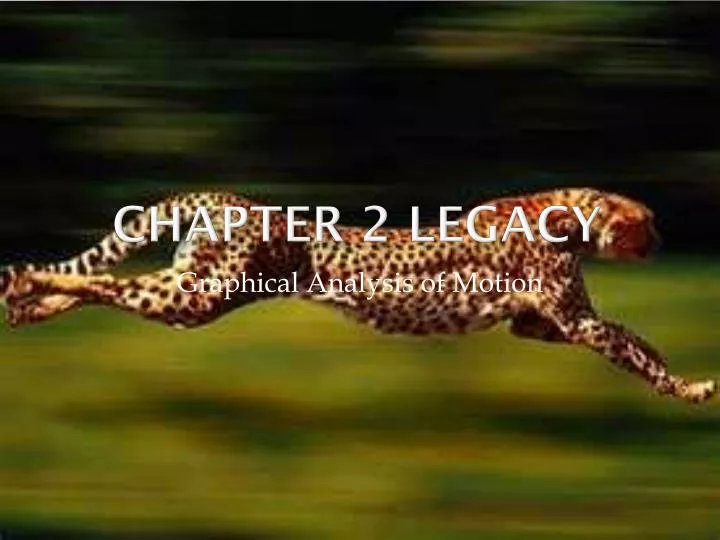 chapter 2 legacy