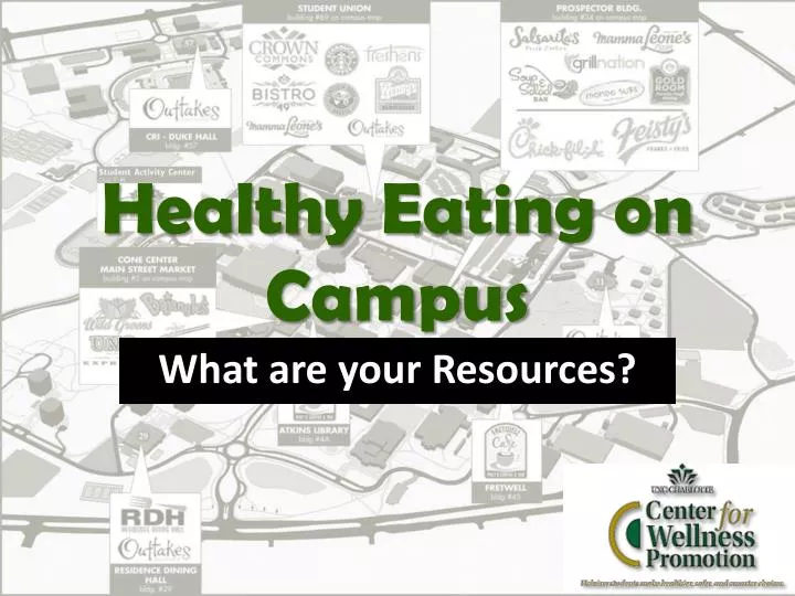 healthy eating on campus