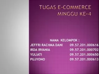 tugas e commerce minggu ke 4