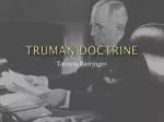 Truman Doctrine - slide 1