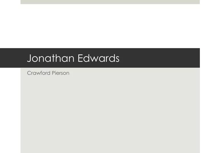 jonathan edwards