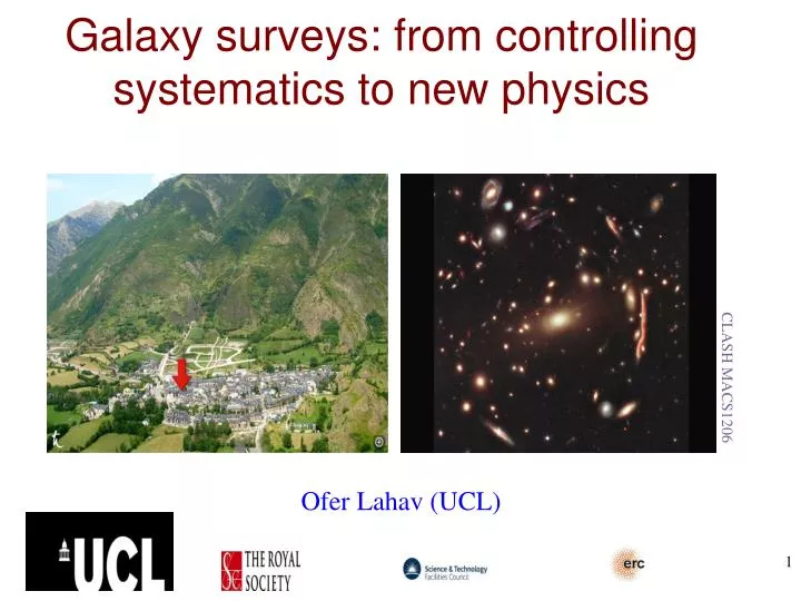 galaxy surveys from controlling systematics to new physics