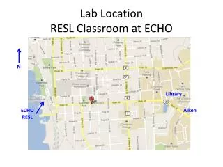 Lab Location RESL Classroom at ECHO
