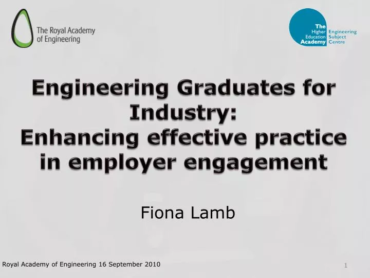 engineering graduates for industry enhancing effective practice in employer engagement