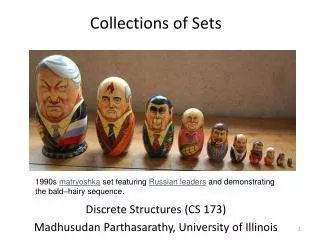 Collections of Sets