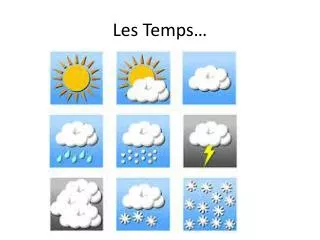 les temps