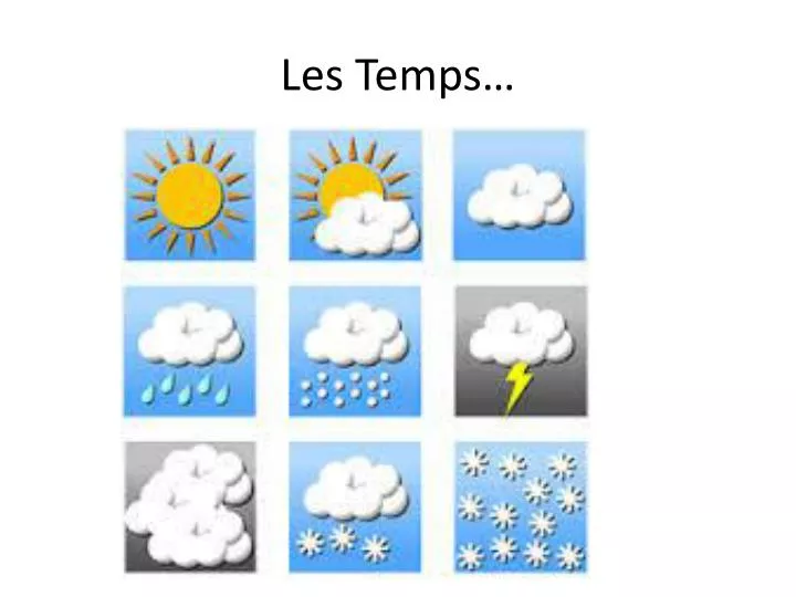 les temps