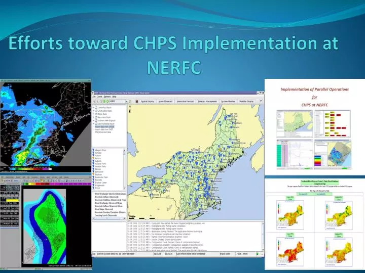 efforts toward chps implementation at nerfc