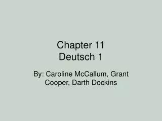 chapter 11 deutsch 1