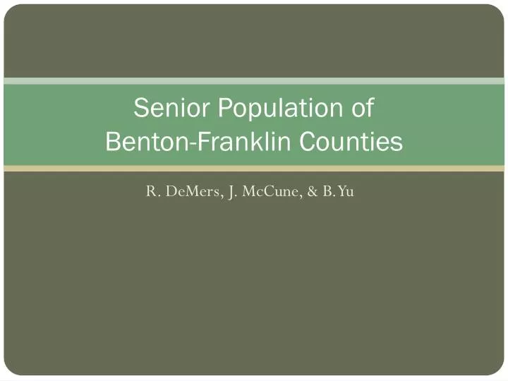 senior population of benton franklin counties