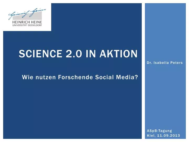 science 2 0 in aktion wie nutzen forschende social media