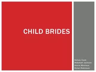 Child brides