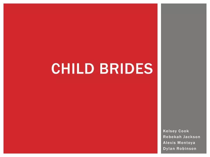 child brides