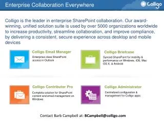 Enterprise Collaboration Everywhere