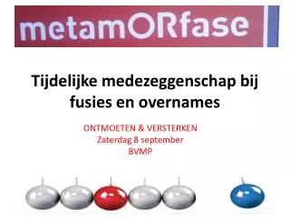 Tijdelijke medezeggenschap bij fusies en overnames