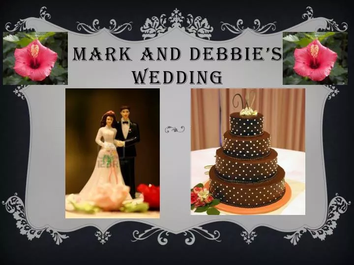 mark and debbie s wedding