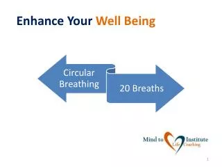 Enhance Your Well Being