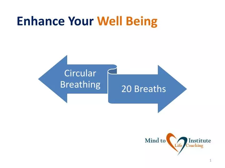 enhance your well being