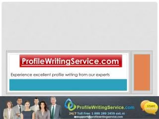 Profile Writing Service