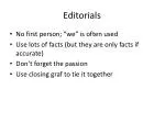 Editorials - slide 1