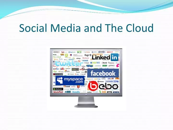 social media and the cloud