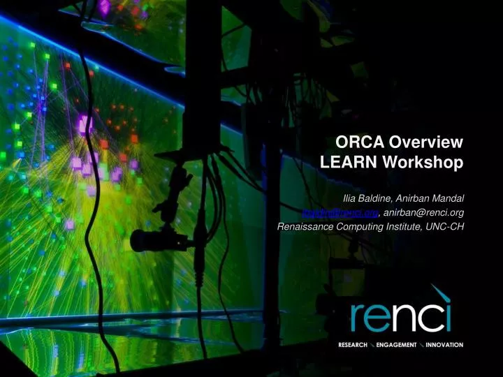 orca overview learn workshop