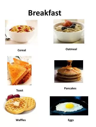 breakfast