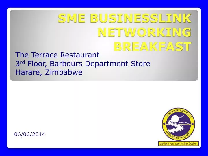 sme businesslink networking breakfast