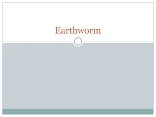 earthworm