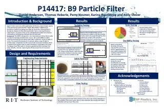 P14417: B9 Particle Filter