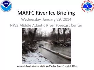 MARFC River Ice Briefing