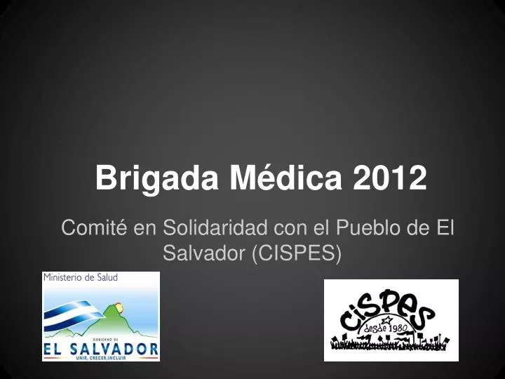 brigada m dica 2012