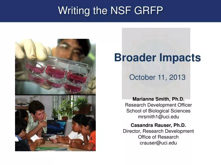 writing the nsf grfp
