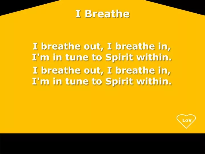 i breathe