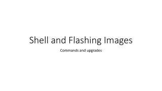 Shell and Flashing Images