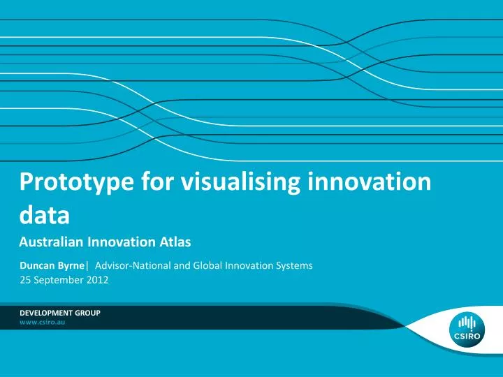 prototype for visualising innovation data
