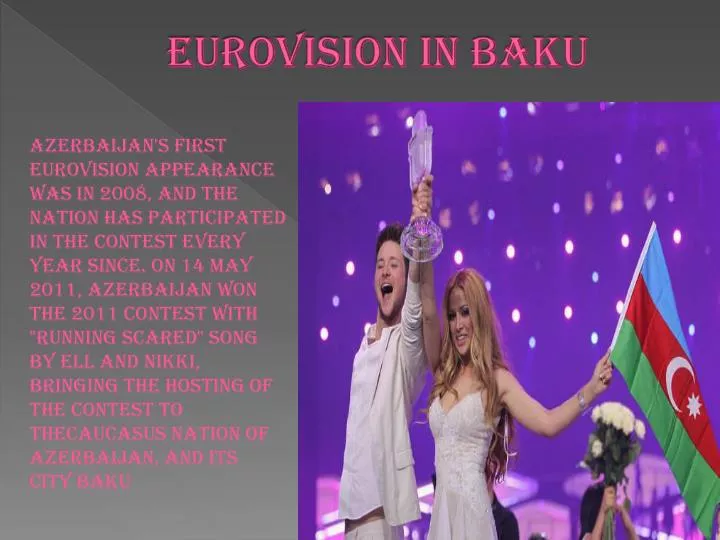 eurovision in baku
