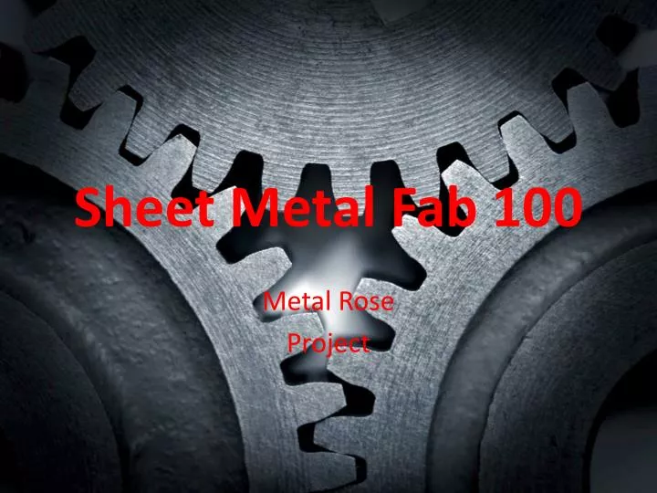 sheet metal fab 100