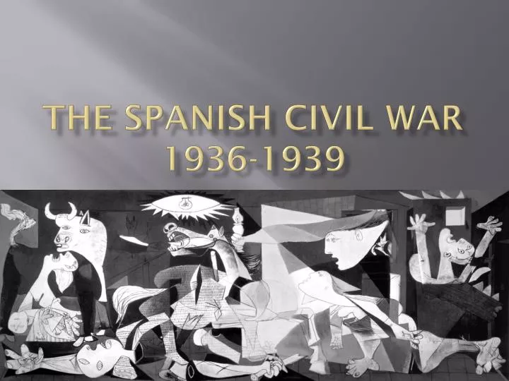 the spanish civil war 1936 1939